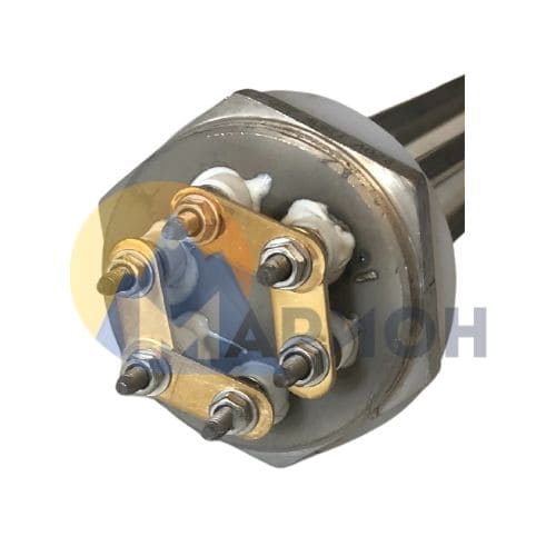 Блок ТЭН-12,0кВт, 220В (460мм.) G2" нерж/нерж JH