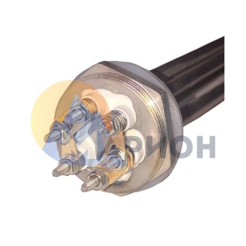 Блок ТЭН-12,0кВт, 220В (460мм.) G1 1/2" нерж/нерж JH